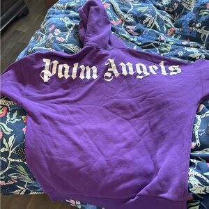 Palm Angels Bold Purple Sweatshirt